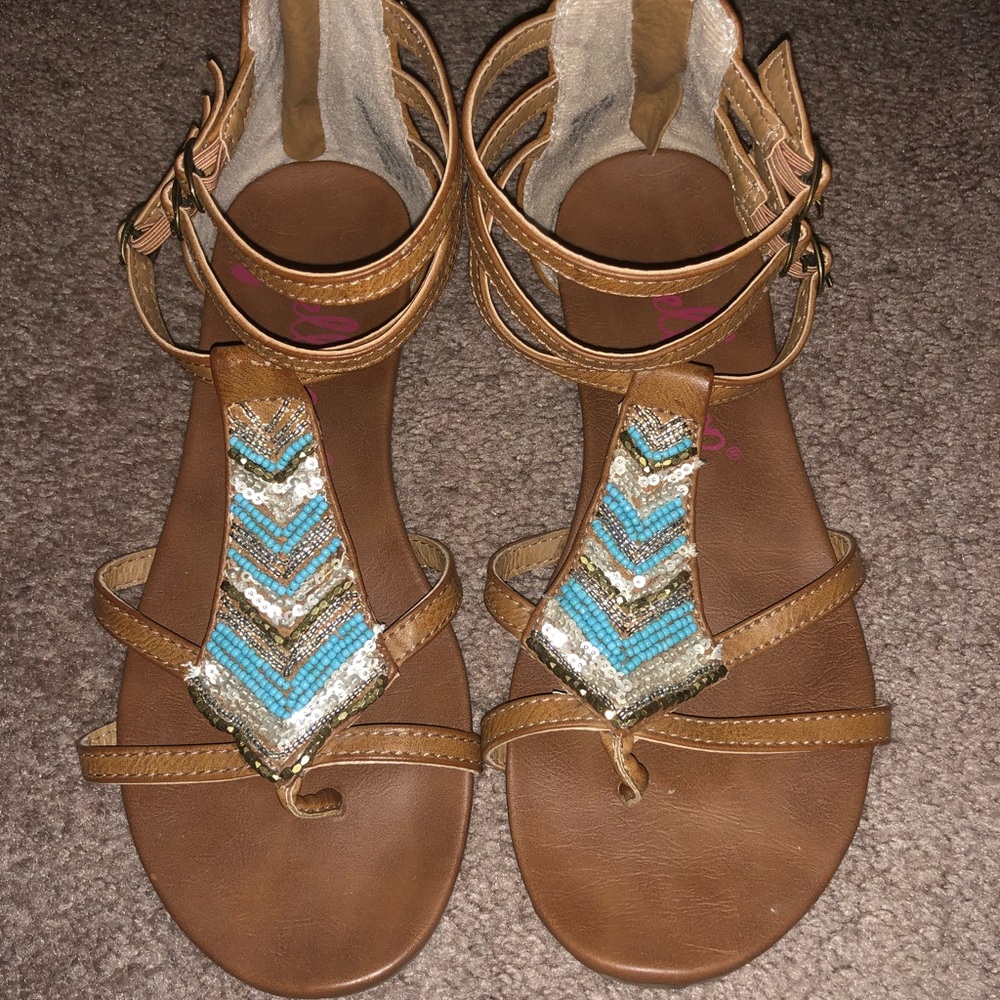 Jelly pop sandals